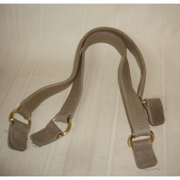 Hammitt Leather Handles for Handbag with Gold Tone Hardware, HANDLES ONLY - Picture 3 of 4